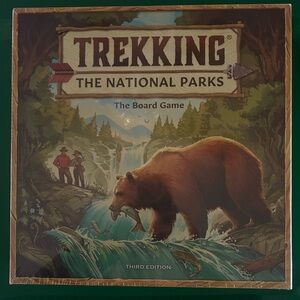 Trekking The National Parks Board Game Third Edition 1-5 Players Ages 10+ New